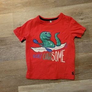 Dino in a Boat Tee